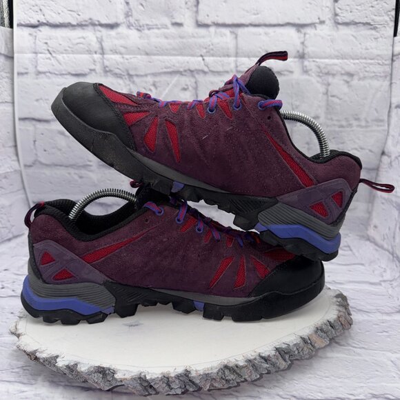 Merrell Capra GTX Women's Size 11 Huckleberry Waterproof Low Top Hiking Shoes - Picture 11 of 14